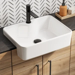 Semi Recessed Washbasins